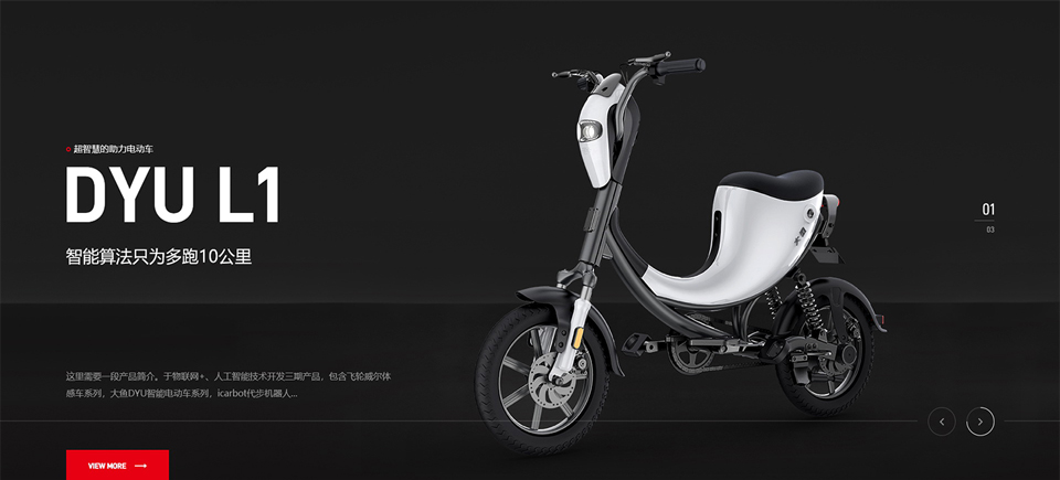 電動車品牌網(wǎng)站建設